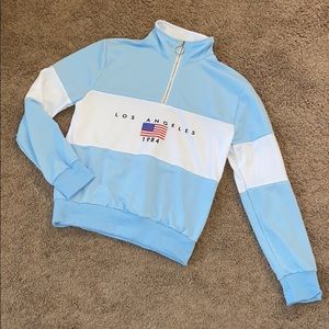 SHEIN quarter zip jacket